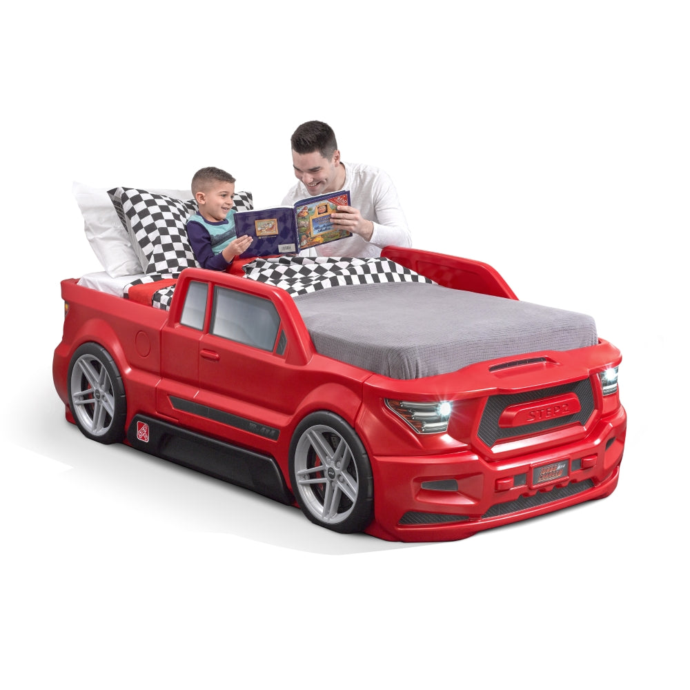 Turbocharged Twin Truck Bed by Step2 — kids activity toy for outdoor play and birthday gifts - image 9
