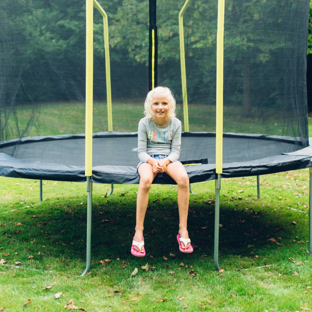 Plum 10Ft Wave Springsafe Trampoline And Enclosure by Plum — kids activity toy for outdoor play and birthday gifts - image 7