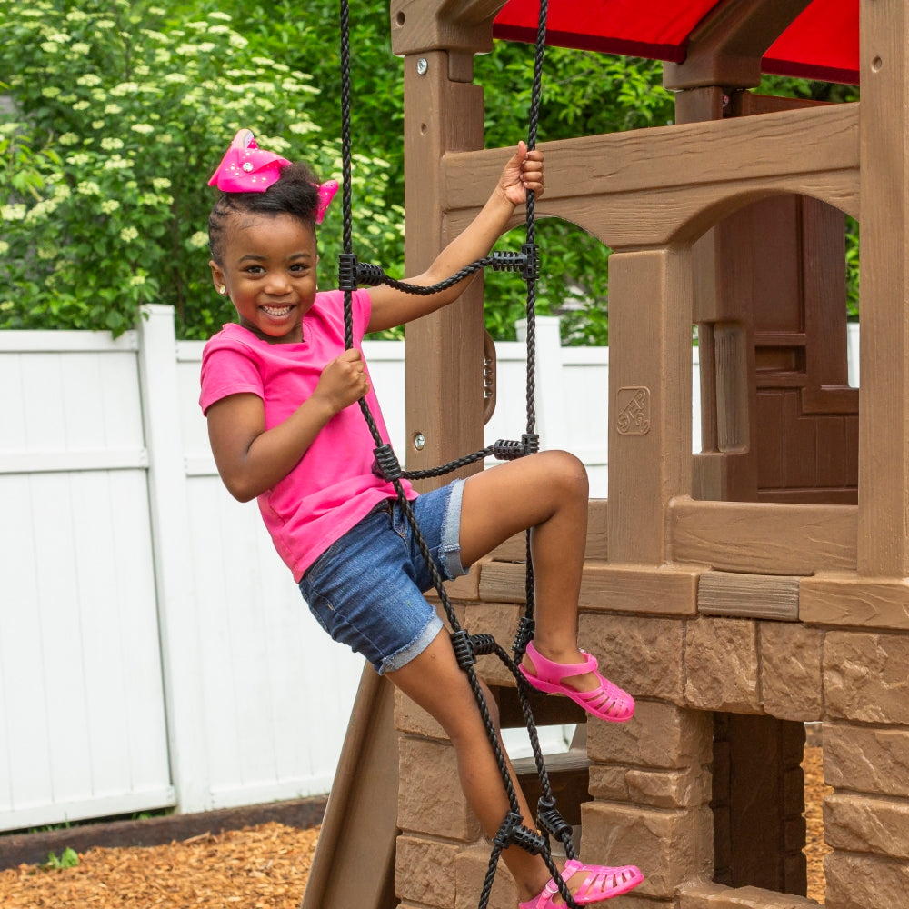 Np Adventure Lodge Play Center W/Glider by Step2 — kids activity toy for outdoor play and birthday gifts - image 10