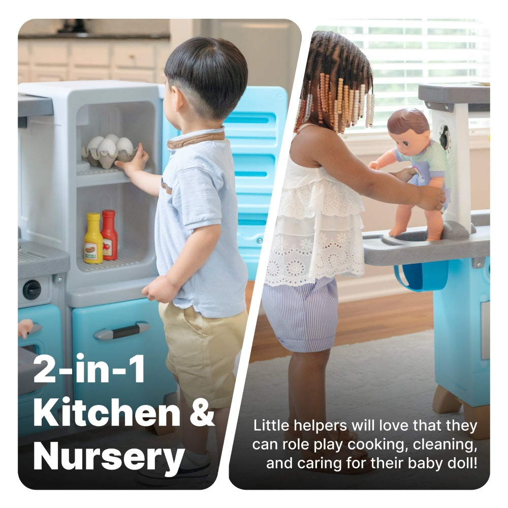 Cook & Care Corner Kitchen And Nursery™ by Step2 — kids activity toy for outdoor play and birthday gifts - image 10