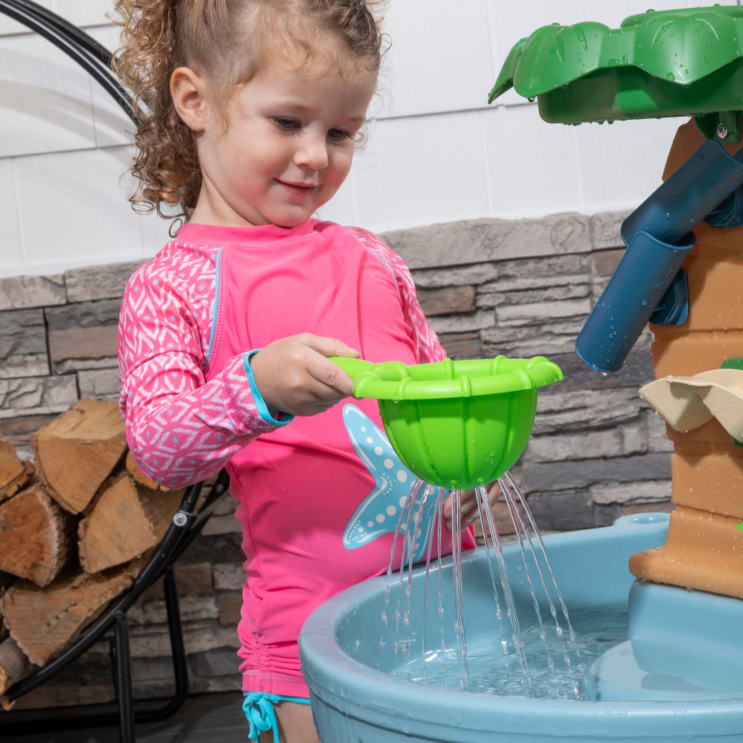 Dino Shower Water Table by Step2 — kids activity toy for outdoor play and birthday gifts - image 7