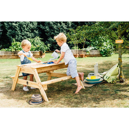 Plum Surfside Sand & Water Wooden Picnic Table by Plum — kids activity toy for outdoor play and birthday gifts - image 5