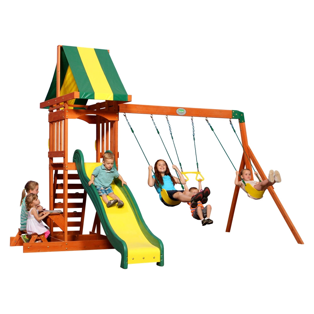 Backyard Discovery Sunnydale Play Tower (incl. swings) by Backyard Discovery — kids activity toy for outdoor play and birthday gifts - image 2