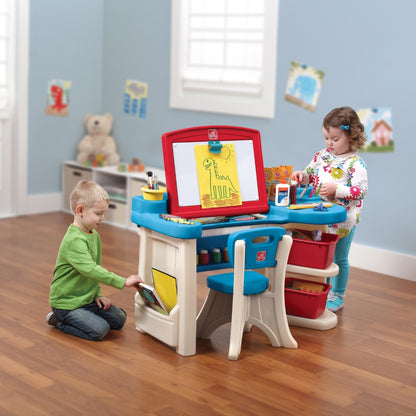 Studio Art Desk by Step2 — kids activity toy for outdoor play and birthday gifts - image 5