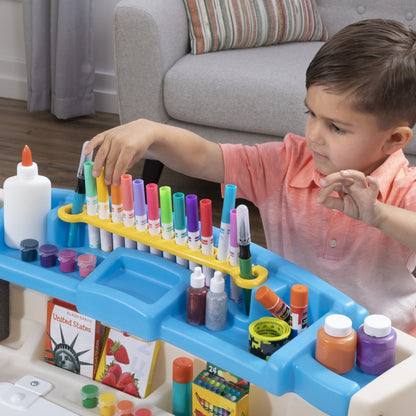 Dx Art Master Activity Desk by Step2 — kids activity toy for outdoor play and birthday gifts - image 5