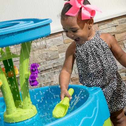 Summer Shower Splash Tower Water Table by Step2 — kids activity toy for outdoor play and birthday gifts - image 9