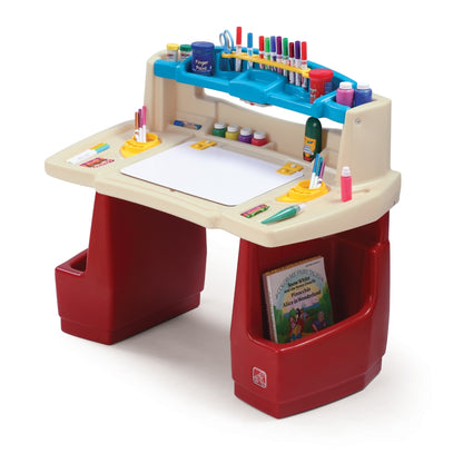 Dx Art Master Activity Desk by Step2 — kids activity toy for outdoor play and birthday gifts - image 2