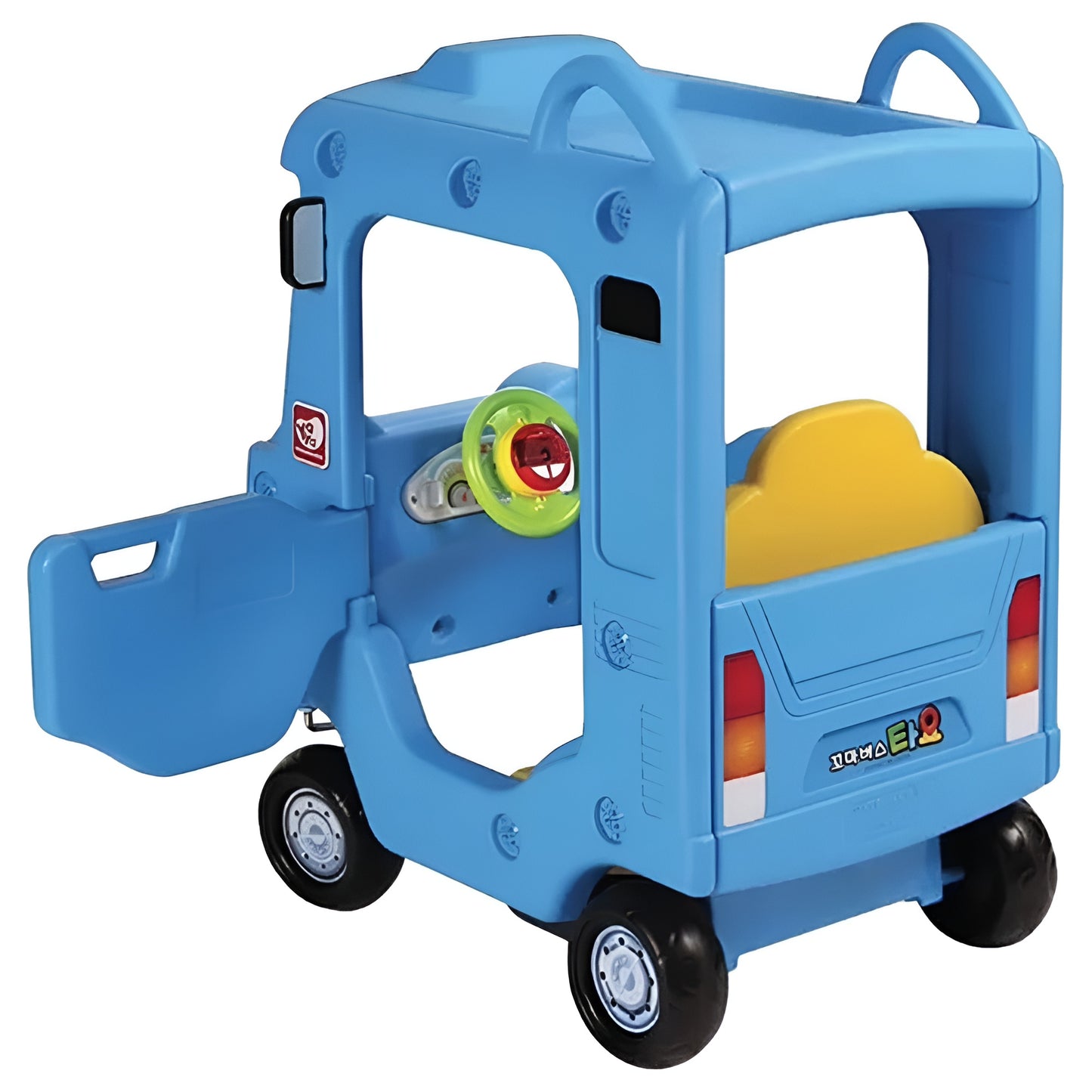 BLUE BUS ROOF CAR by YAYA — kids activity toy for outdoor play and birthday gifts - image 9