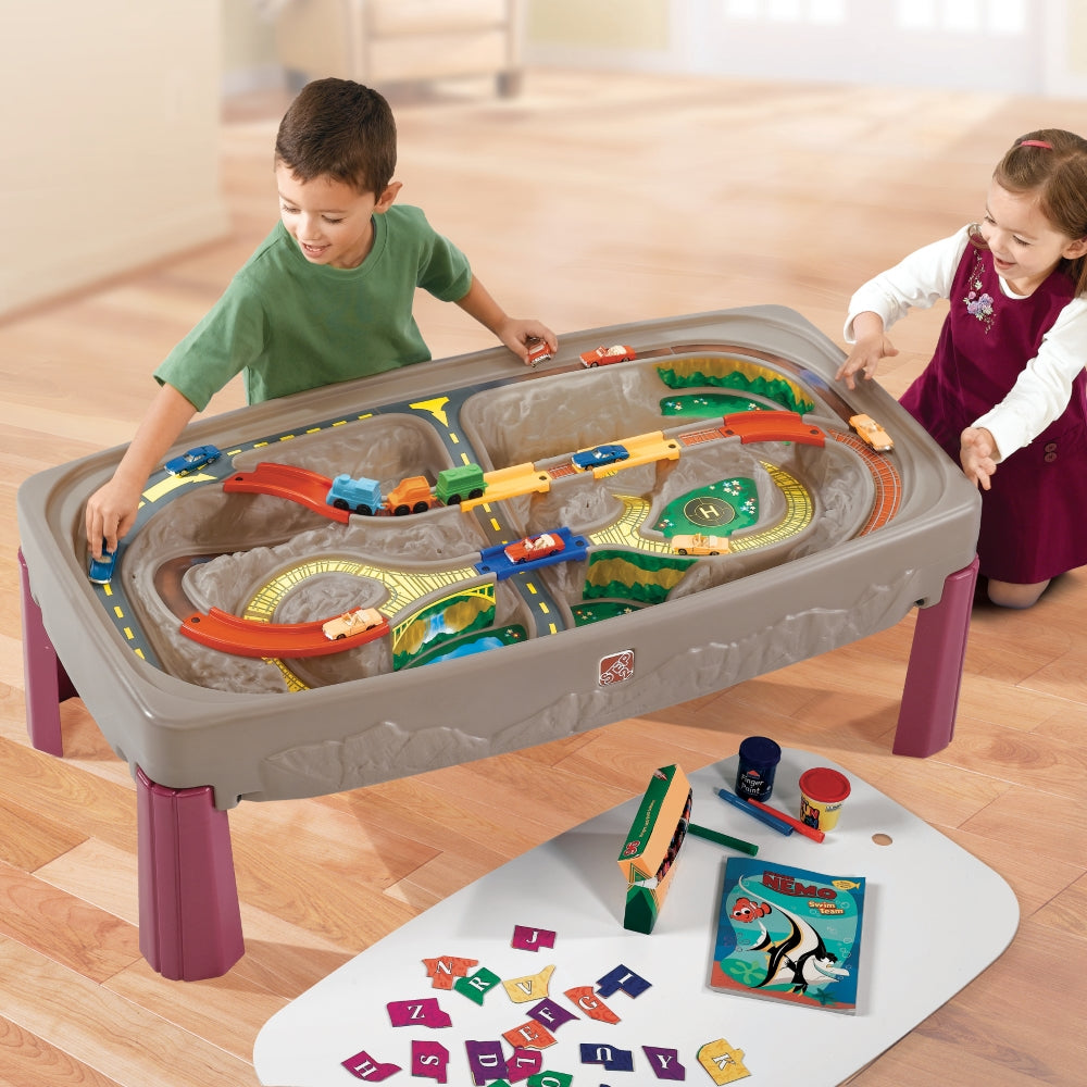 Deluxe Canyon Road Train & Track Table by Step2 — kids activity toy for outdoor play and birthday gifts - image 5