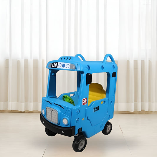 BLUE BUS ROOF CAR by YAYA — kids activity toy for outdoor play and birthday gifts - image 1
