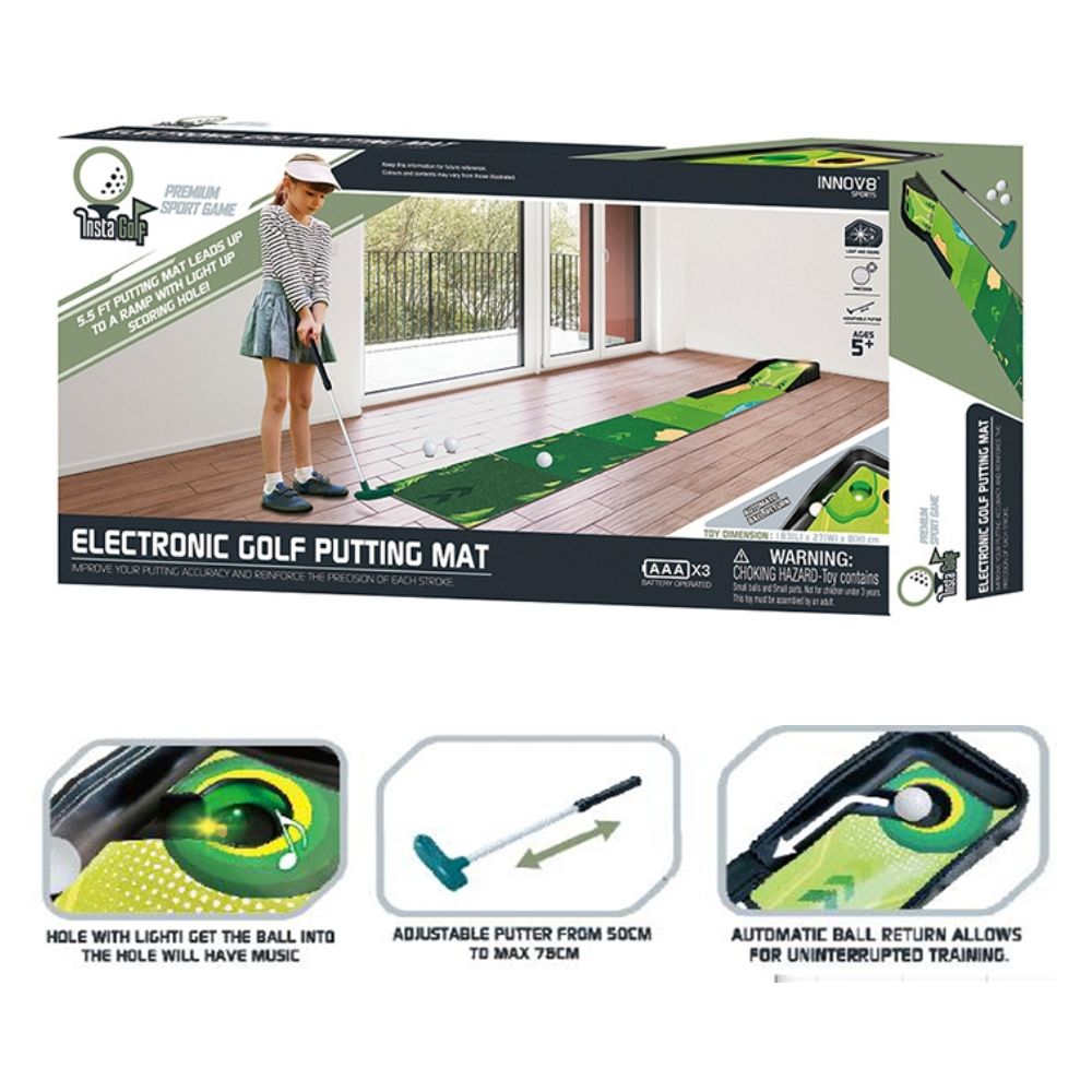 Innov8 Electronic Golf Putting Mat by Innov8 — kids activity toy for outdoor play and birthday gifts - image 7