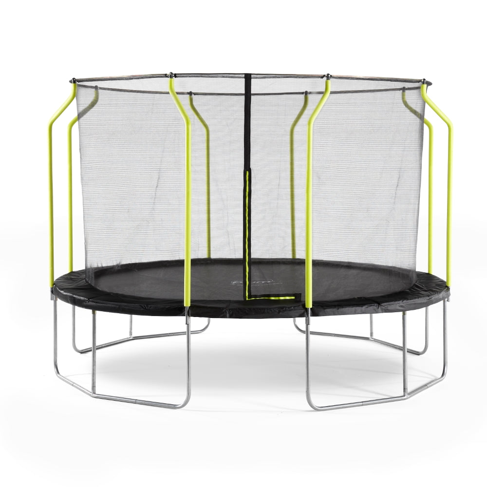 Plum 12Ft Wave Springsafe Trampoline And Enclosure by Plum — kids activity toy for outdoor play and birthday gifts - image 1