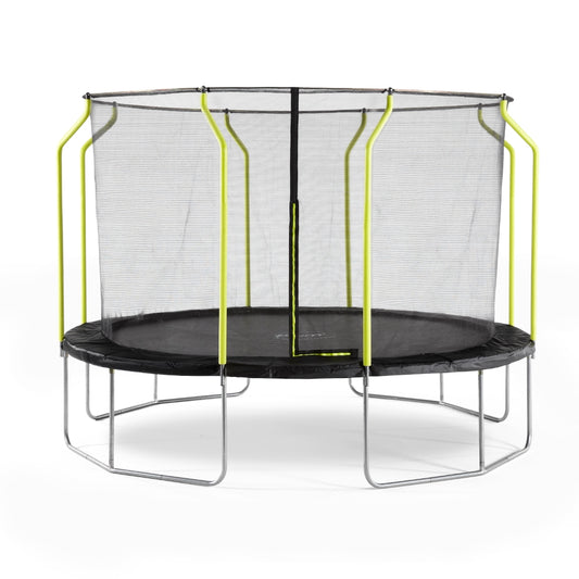 Plum 12Ft Wave Springsafe Trampoline And Enclosure by Plum — kids activity toy for outdoor play and birthday gifts - image 1