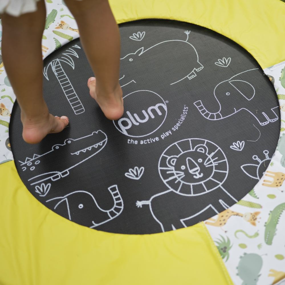 Plum Junior Jungle Bouncer With Sounds - kids toy for playdates, birthdays, and active play - image 8