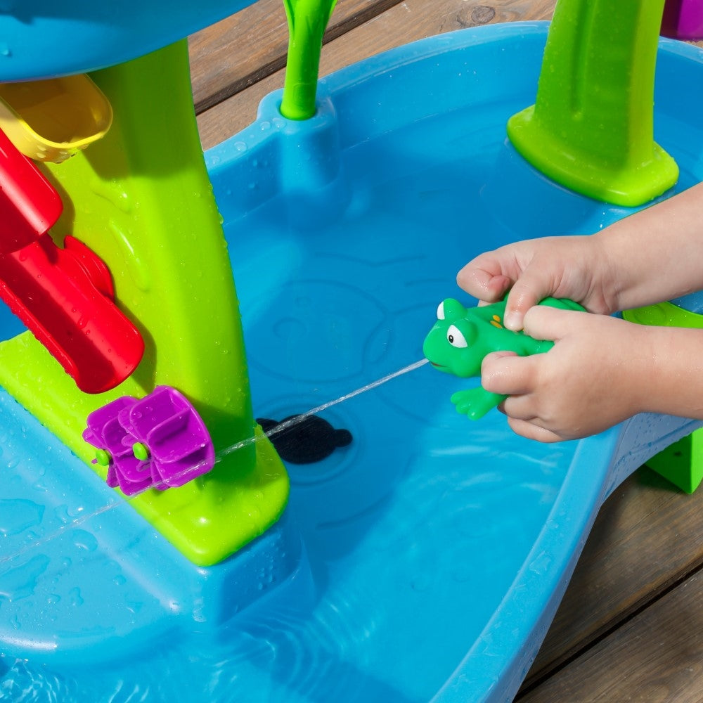 Rain Shower Splash Pond Water Table by Step2 — kids activity toy for outdoor play and birthday gifts - image 7