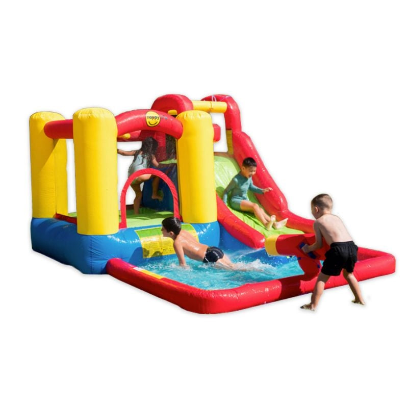 Happy Hop Jump & Splash Adventure Zone With Cannon by Happy Hop — kids activity toy for outdoor play and birthday gifts - image 2