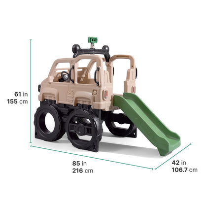 Safari Truck Climber by Step2 — kids activity toy for outdoor play and birthday gifts - image 9