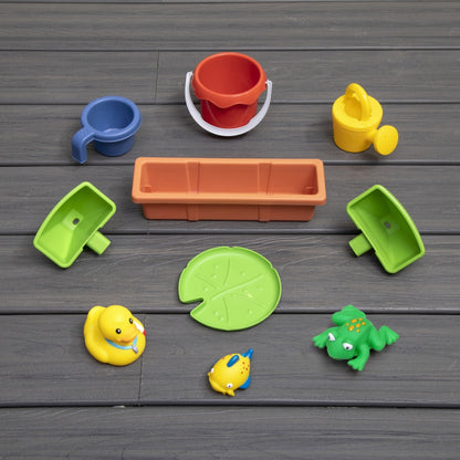 Pump & Splash Discovery Pond by Step2 — kids activity toy for outdoor play and birthday gifts - image 1