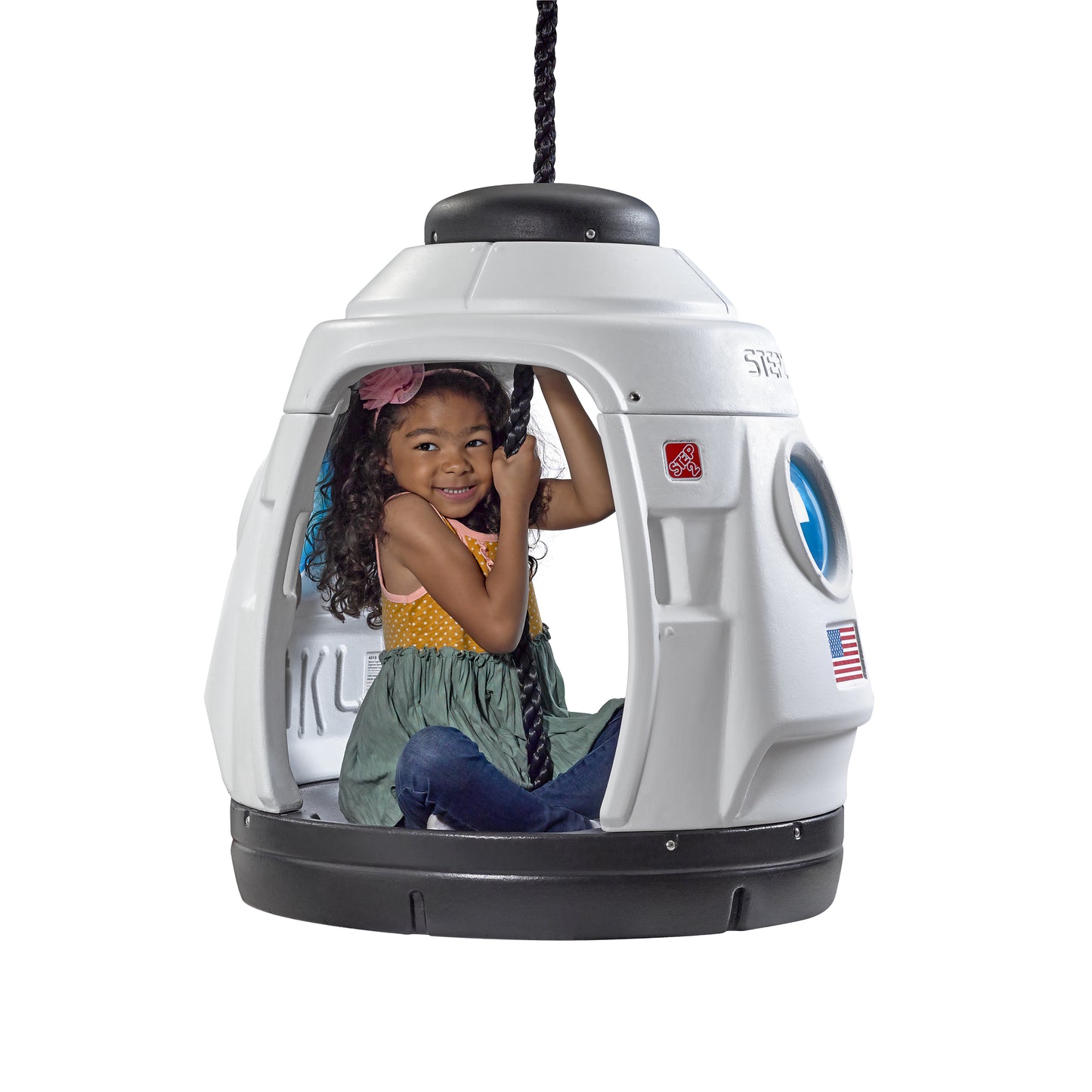 Space Capsule Swing by Step2 — kids activity toy for outdoor play and birthday gifts - image 10