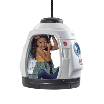Space Capsule Swing by Step2 — kids activity toy for outdoor play and birthday gifts - image 10