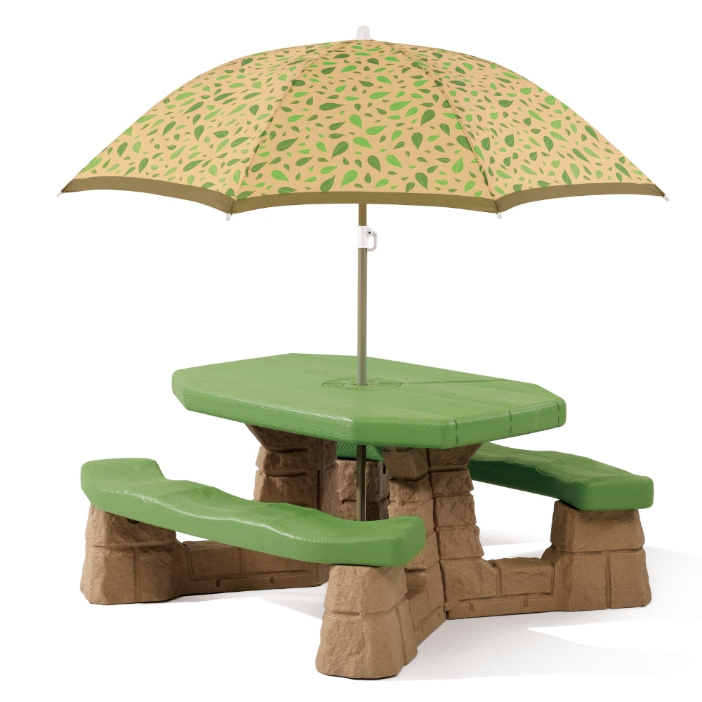 Picnic Table W Umbrella by Step2 — kids activity toy for outdoor play and birthday gifts - image 3