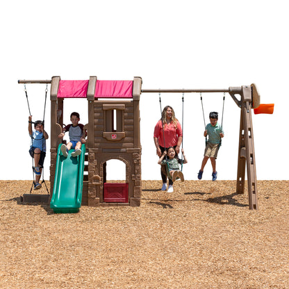 Np Adventure Lodge Play Center by Step2 — kids activity toy for outdoor play and birthday gifts - image 2