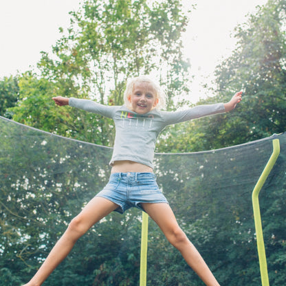 Plum 14Ft Wave Springsafe Trampoline And Enclosure by Plum — kids activity toy for outdoor play and birthday gifts - image 8