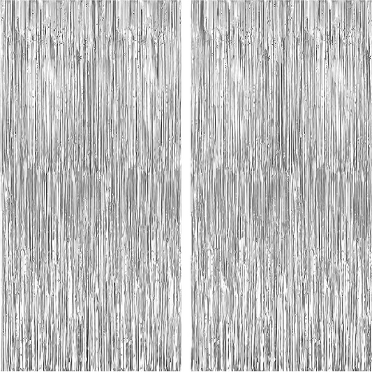 Silver Ceiling Curve Decoration - 15FTX 1 FT