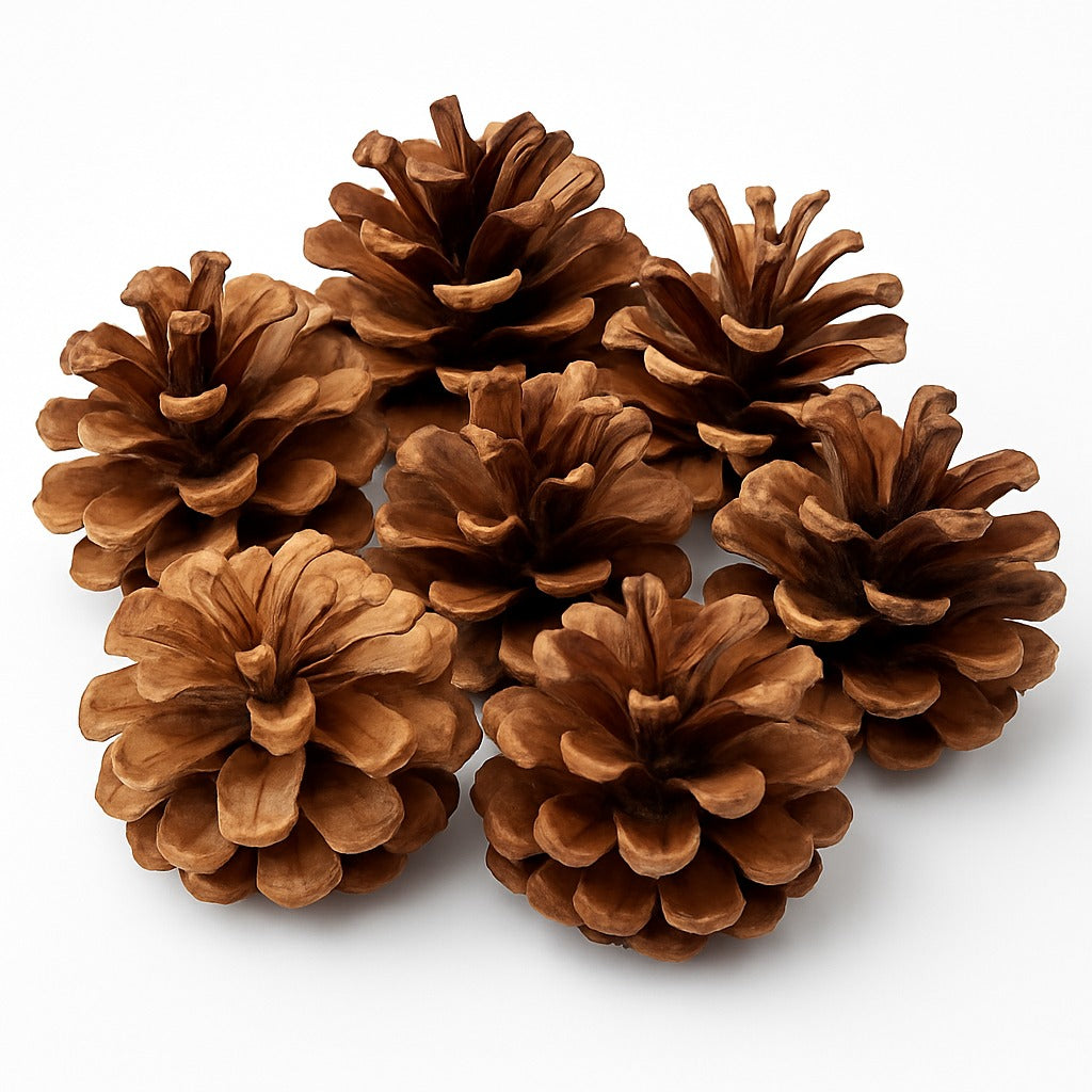 Pine Cone Hanging for Tree Decorations - 8PC