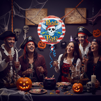 Pirate Party Balloon - Pirate Halloween Party