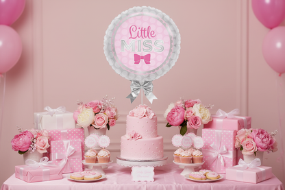 Little Miss Balloon - Cake Table Centrepiece