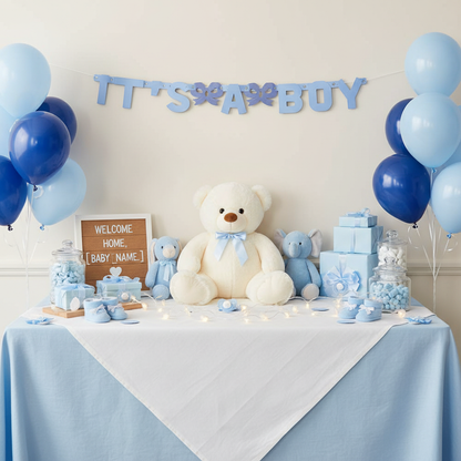It's A Boy Banner - Welcome Home Baby Boy
