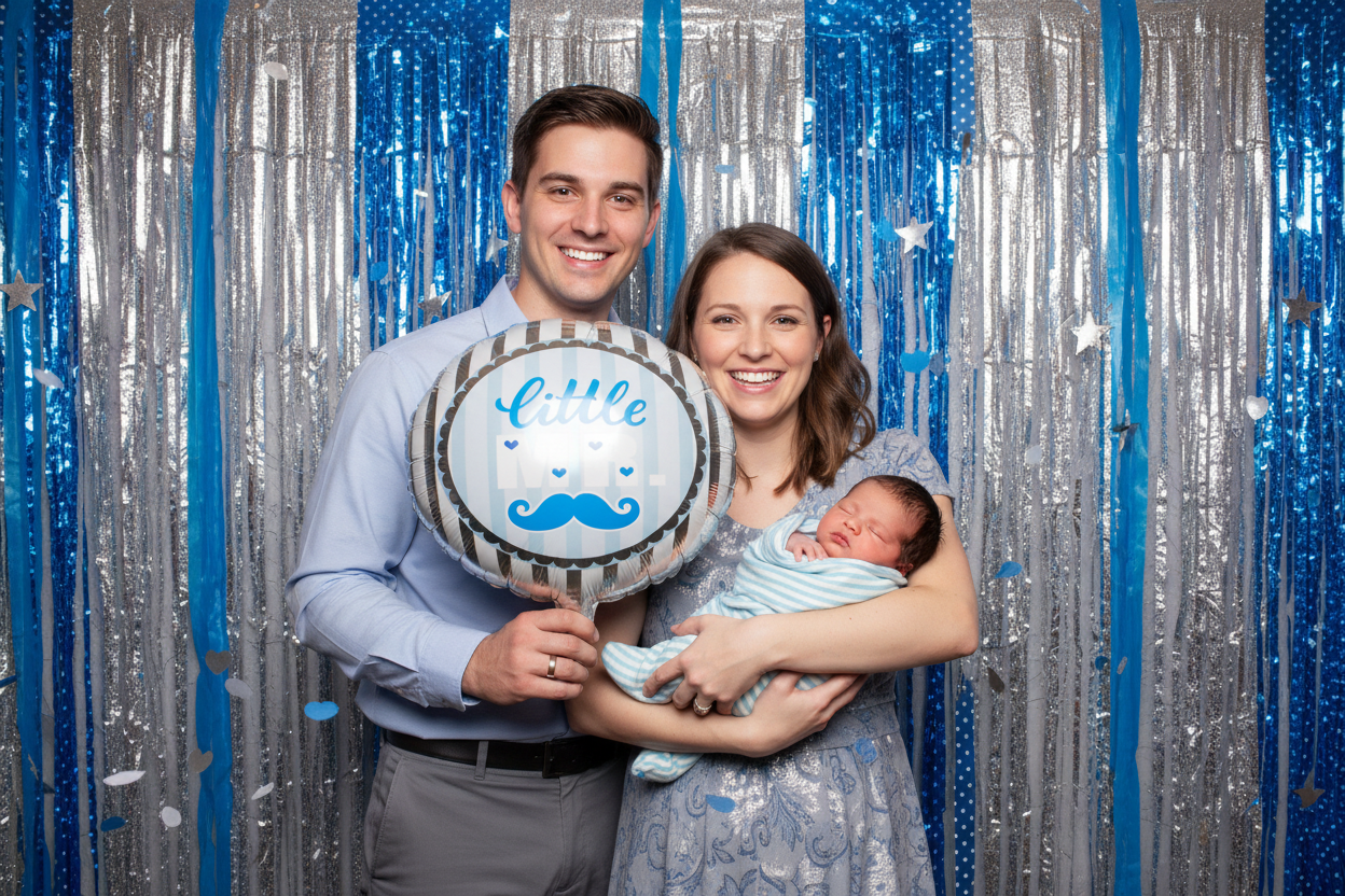 Little Mr Balloon - Photo Booth with Family