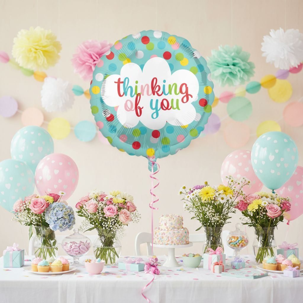 Thinking of You Balloon - Friendship Celebration