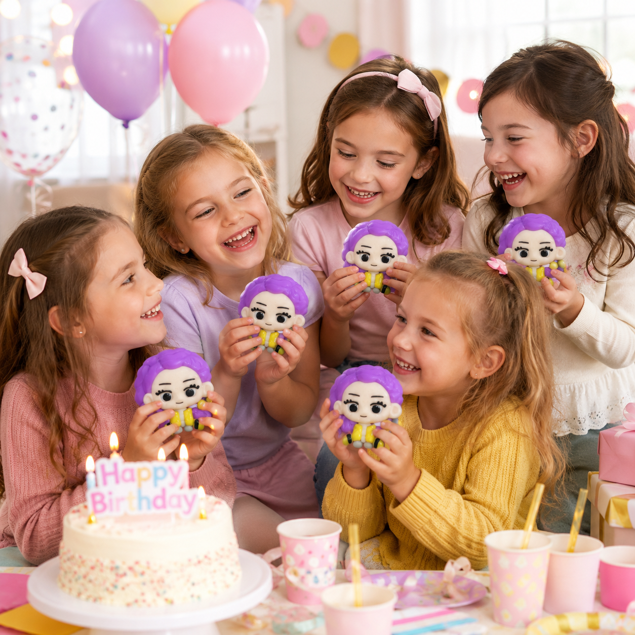 K-POP Rumi Squishy Taba Toy - Slow Rebound Squeeze Toy | Wanna Party - Image 5