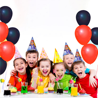 "Pokemon Theme Party Paper Hat for Birthday/ Theme Party - 10Pc "