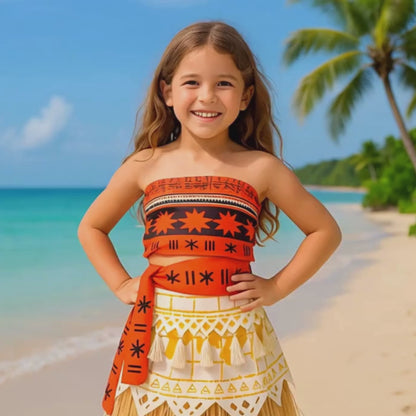 Moana Costume Large - Age 5 to 7 Years