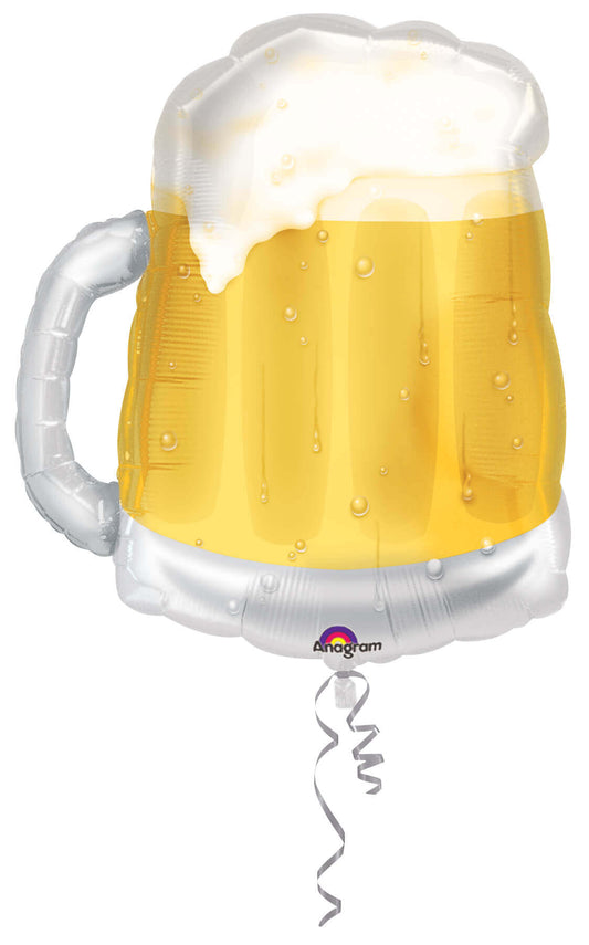 Super Shape Beer Mug Balloons 34" P35
