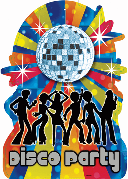 EMBELLISHED CUTOUT W/ DISCO BALL