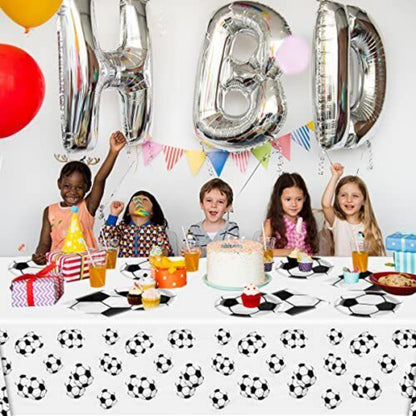"Soccer Theme Party Paper Plates 10PC - Football Tableware | Wanna Party" - Image 8