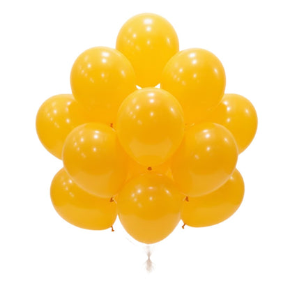 Mustard Yellow Premium Latex Balloons 10" - 20PC